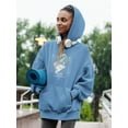thumbnail image 2 of Abstract Woman Statue Techno Hoodie Women -Image by Shutterstock, Female Small, 2 of 4