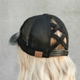 thumbnail image 5 of C.C Multi Level Crisscross Pony Cap, 5 of 8