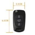thumbnail image 4 of Funda plegable para llave remota, mando a distancia de 3 botones para Hyundai I20 I30 Ix35 I35 sin cortar, 4 of 5