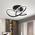 thumbnail image 1 of Lámpara de Techo, Sputnik Candelabro moderno luz colgante, lámparas colgantes de montaje semi empotrado para dormitorio, comedor, cocina iluminación, 1 of 18