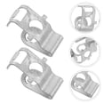 thumbnail image 1 of unbranded 50Ud Sujetadores Clip Metálico Para Y Parachoques Ajuste Firme Gris Para Auto, 1 of 8