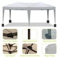 thumbnail image 6 of Canddidliike 10 x 20 Ft Heavy Duty Awning Canopy Pop Up Gazebo Marquee Party Wedding Event Tent with 6 Removable Sidewalls & Carry Bag, White, Outdoor Gazebo Wedding Party Tent Canopy Tent, 6 of 9