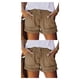 thumbnail image 2 of Pantalones cortos de mezclilla Qarigey con cordón de Cintura alta para mujer con bolsillo, 2 of 6