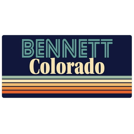 

Bennett Colorado 5 x 2.5-Inch Fridge Magnet Retro Design