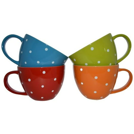 Jumbo Coffee - Francois Et Mimi Jumbo Coffee Mug (Set of 4)