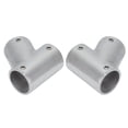 thumbnail image 1 of Herrajes para pasamanos de barco, 1 par de piezas para pasamanos de barco, accesorios para tubos de pasamanos de barco, construcción robusta, 1 of 8