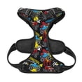 thumbnail image 2 of No Pull Dog Harness For X-Large Dogs Easy Walk Dog Vest Adjustable Collars Harnesses & Leashes Set Breathable Oxford Outdoor Walking Safety Reflective Strip Boy Monster Truck Blue Car, 2 of 9