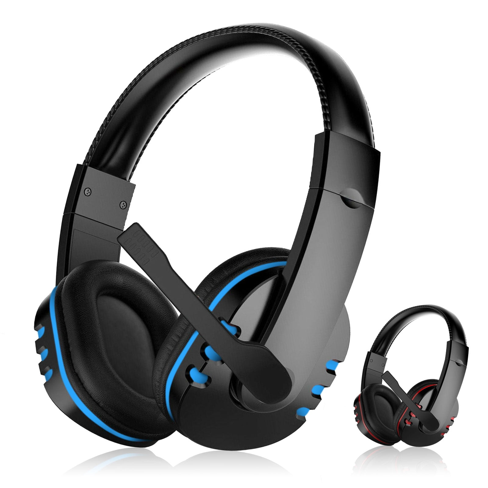 Gaming Headset with Mic for PS4, PC, Xbox One, EEEKit Surround Sound Noise Cancelling Over Ear