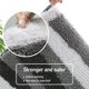 thumbnail image 3 of ZHAOCHENG Alfombra de baño antideslizante, alfombra de cocina, alfombra de baño esponjosa, alfombra de ducha de microfibra suave, de secado rápido, absorbente de agua, lavable a máquina-40 x 60 cm (gr, 3 of 5