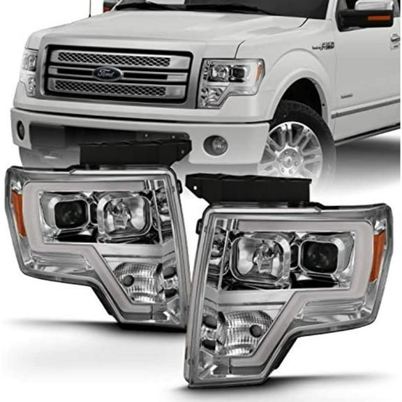 Anzo, Usa Usa 111444 Projector Headlamps Fits Ford F-150