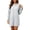 Gray, variant on Tqcoqu Women's Casual Sweatshirt Dress,Round Neck Long Sleeve Tunic Dresses,Pullover Blouse Tops with Pockets