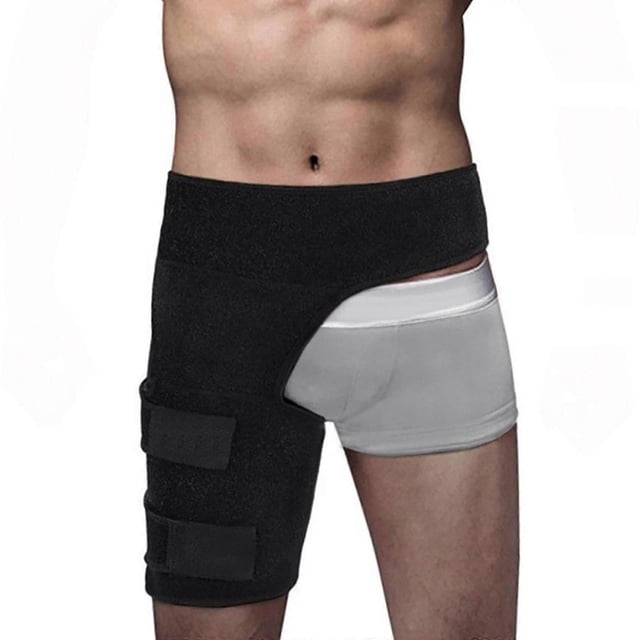 Hip Brace Thigh Compression Sleeve For Hip Pain Relief, Support Hip Replacement Sciatica Pain Relief Brace