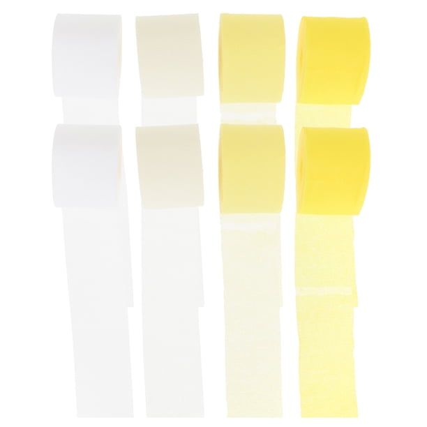 GOOHOCHY 8PCS Fiesta de cumpleaños CREPE Decoración de papel Ribbon Rollo de papel Papel Fiesta Streamer