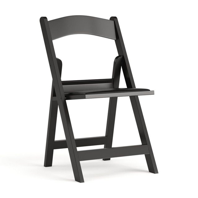 Flash Furniture Hercules Series Black Resin Folding Chair