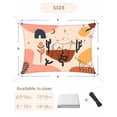 thumbnail image 6 of Sun Shade Sail 12x16Ft Bohemian Retro Cowboy Desert Cactus and Sun Uv Block Sunshade Canopy Outdoor Shade Cover Rectangle Shade Cloth For Patio Garden Yard Deck Pergola, 6 of 6