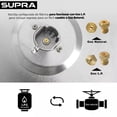 thumbnail image 3 of Combo Forli SUPRA Parrilla 4Q-EC-N Campana Nube 60 cm Negra, 3 of 8