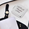 thumbnail image 2 of EeaseCA Personalized Lettering Gift Makeup Mirror Creative Folding Portable Mirror, 2 of 7