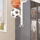 thumbnail image 3 of Estante Para Guardar Balones De Baloncesto, Estructura De Hierro Multicapa, Instalacin Sin Clavos, Estante Ajustable, Ideal Para Gimnasio En Casa, Organizador Que Ahorra Espacio, UKHBMC, 3 of 6