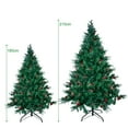 thumbnail image 2 of UTEN 6ft Green Artificial Christmas Tree with Pine Cone and Red Fruit, Foldable Metal Stand for Holiday Christmas Decoration, 2 of 12
