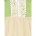 thumbnail image 6 of Beilxfa Princess Fancy Tulle Dress For Toddler Girls Bubble Sleeve Tutu Dress Birthday Halloween Christmas Party Dresses 2-7Y, 6 of 7