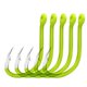 thumbnail image 1 of 50pcs Fluorescent Fishing Hooks Carbon Steel Fishing Hooks, 1 of 5