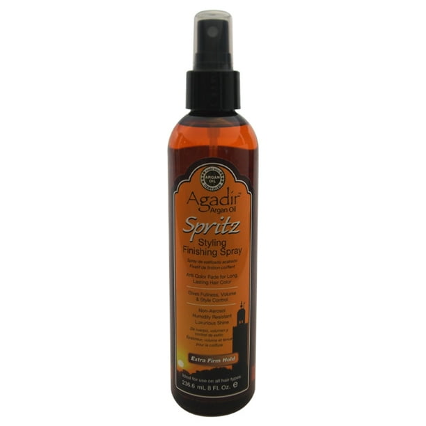 Argan Oil Spritz Styling Finishing Spray - Extra Firm Hold ...