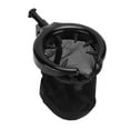 thumbnail image 3 of Black Collapsible Foldable Motorcycle Handlebar Cup Holder Bracket Universal 22mm/0.9in 7 Inner Gears, 3 of 5