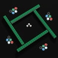 thumbnail image 6 of GSE Games & Sports Expert 32" x 32" Anti-Slip Mahjong Cover Mat with Carry Bag, Poker & Domino Card Game Cover Mat, Tabletop Board Game Mat - Black, 6 of 8