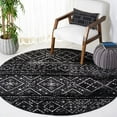 thumbnail image 2 of SAFAVIEH Adirondack Montague Geometric Area Rug, Black/Silver, 8' x 10', 2 of 10