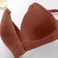 thumbnail image 6 of Ayfxijin Bras for Women,Women's Non Steel Hoop Gathered Middle Button Breastfeeding Elastic Underwear Daily Bra, 6 of 6