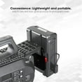thumbnail image 1 of V Lock Battery Plate, Wide Application Aluminium Alloy Durable Quick Release Portable Battery Plate  For Camera For Photography Lovers, 1 of 8