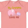 thumbnail image 4 of Inktastic My Grandma Loves Me Boys or Girls Baby Bodysuit, 4 of 5