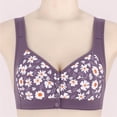 thumbnail image 4 of Censtreet Bras for Older Women No Underwire Front Closure Comfort Senior Wireless Closing Bra, 4 of 5