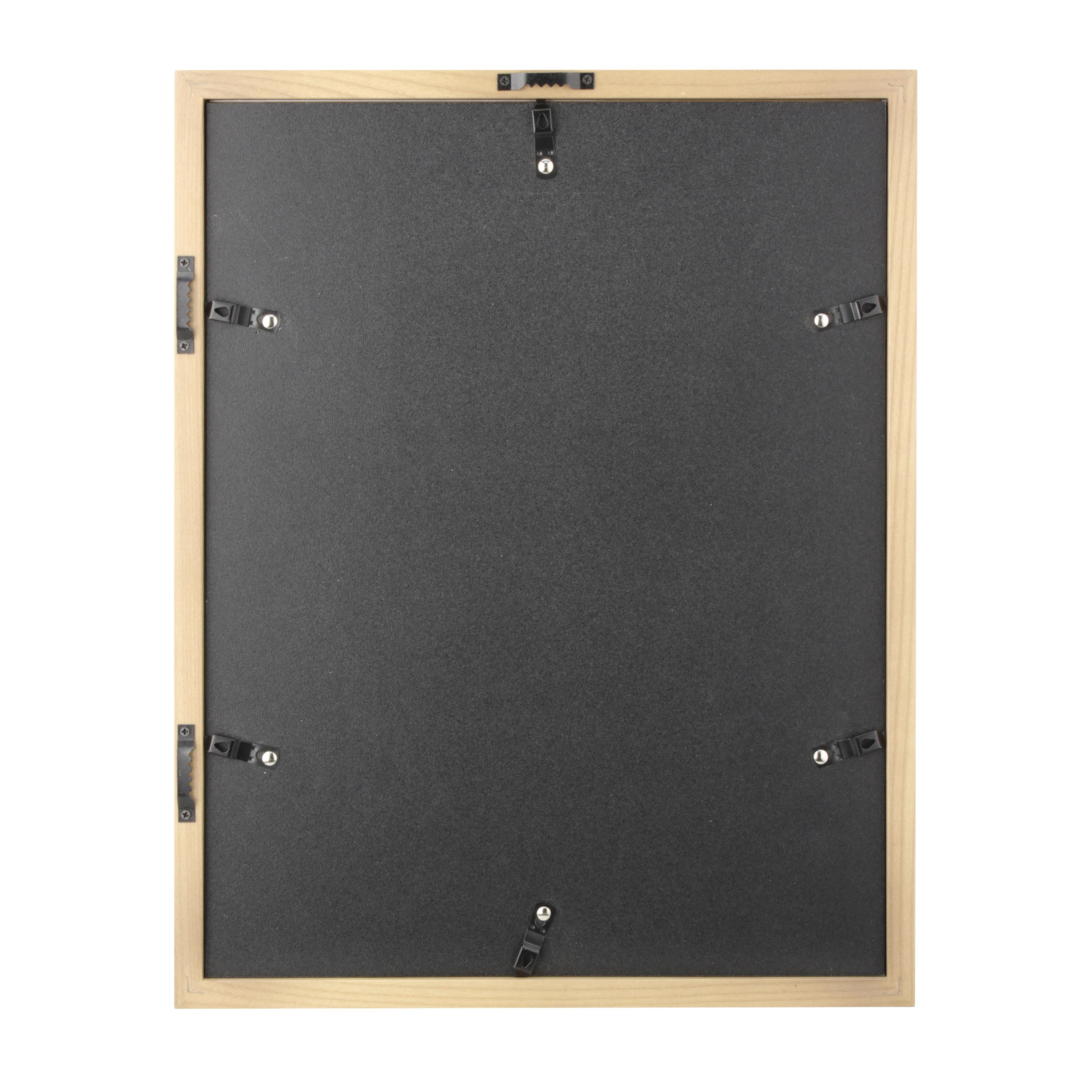 Better Homes & Gardens 11x14 Matted to 5x7 Gallery Wall Picture Frame, Natural Wood, Non Glare