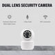 thumbnail image 4 of Cámara de Seguridad ANGGREK HD Wifi Doble Lente ABS para Exteriores, 4 of 7
