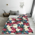 thumbnail image 5 of Sikiie Beautiful Flower Ultra-Soft Micro flannel Blanket Luxury All Seasons Warm Blanket for Bedding Sofa and Travel (4 sizes)-50"x40", 5 of 7