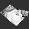 thumbnail image 3 of 100PCS Silver Heat Seal Aluminum Foil Food Storage Bags Vacuum Sealable Pouches, 3 of 4