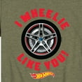 thumbnail image 3 of Hot Wheels - Valentine's I Wheelie Like You - Toddler And Youth Short Sleeve Graphic T-Shirt, 3 of 5