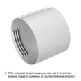 thumbnail image 4 of Uxcell 5.1 Inch Dia. AC Tube Extender Coupler Portable Air Conditioners Exhaust Hose Connector 2 Pack, 4 of 6