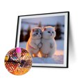 thumbnail image 2 of Pintura de diamante 5D DIY Kit de gato de taladro redondo completo Decoración del hogar Artesanía FLhrweasw Nuevo, 2 of 9