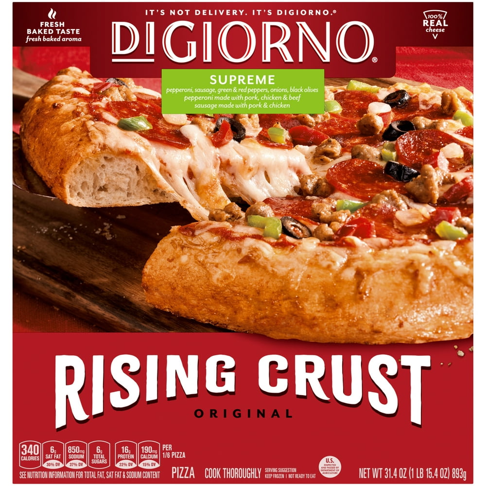 Digiorno Supreme Rising Crust Pizza 315 Oz Frozen