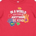 thumbnail image 4 of Inktastic In a World You Can Be Anything Be Kind Autism Awareness Boys or Girls Baby T-Shirt, 4 of 5