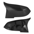 thumbnail image 3 of Pair Car Exterior Rearview Mirror Housing Door Wing Mirror Cover Carbon Fiber Pattern for BMW F20 F21 F30 F32 F36 F87 X1, 3 of 8