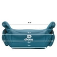 thumbnail image 4 of Diono Solana - Pack of 2 Backless Booster Car Seats, Black/Blue Razz Ice, 4 of 9