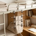 thumbnail image 6 of 4-Tier Metal Skirt Hanger, Anti-slip Clip Design Space Saving Vertical Storage for Closet Organization Apparel Display Daily Wardrobe Sorting, 6 of 6