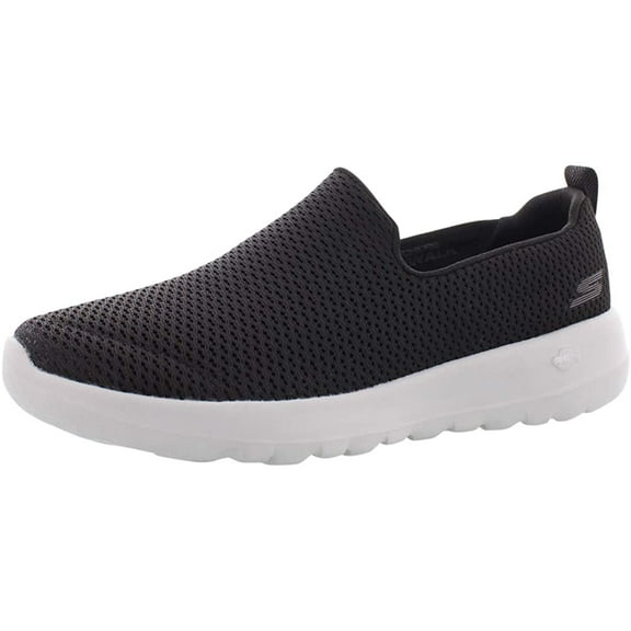Skechers Women's Gowalk Joy Walking Shoe, Black/White, 9.5 M US