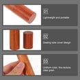 thumbnail image 4 of 2Pcs Wooden Incense Tube Natural Incense Storage Holder Home Decor Brown, 4 of 8