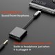 thumbnail image 5 of Adaptador de carga y auriculares USB C a 3,5 mm, convertidor auxiliar para auriculares con conector de audio tipo C, funciona para Samsung Galaxy S21/s20/fe 5g/ultra/note 20/10+plu, 5 of 5