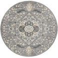 thumbnail image 2 of Nourison Elation Bohemian Grey 7’10” x Round Area Rug  (8 Round), 2 of 9