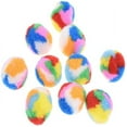 thumbnail image 2 of KEINXS 10 Pieces Set Small Kitten Color Yarn Stitching Cat Toy Cat Ball Diameter 3.99 CM, 2 of 6